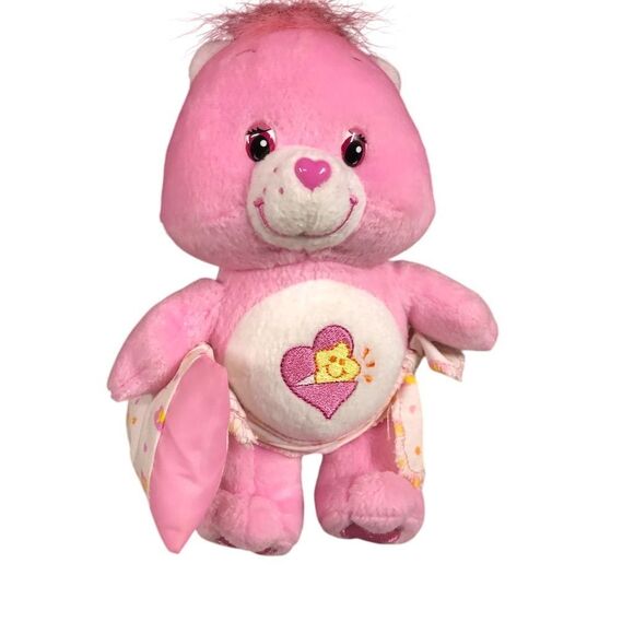 Care Bears Other - Vintage 2003‎ Care Bears Baby Hugs Plush with Pillow Pink 7.5"